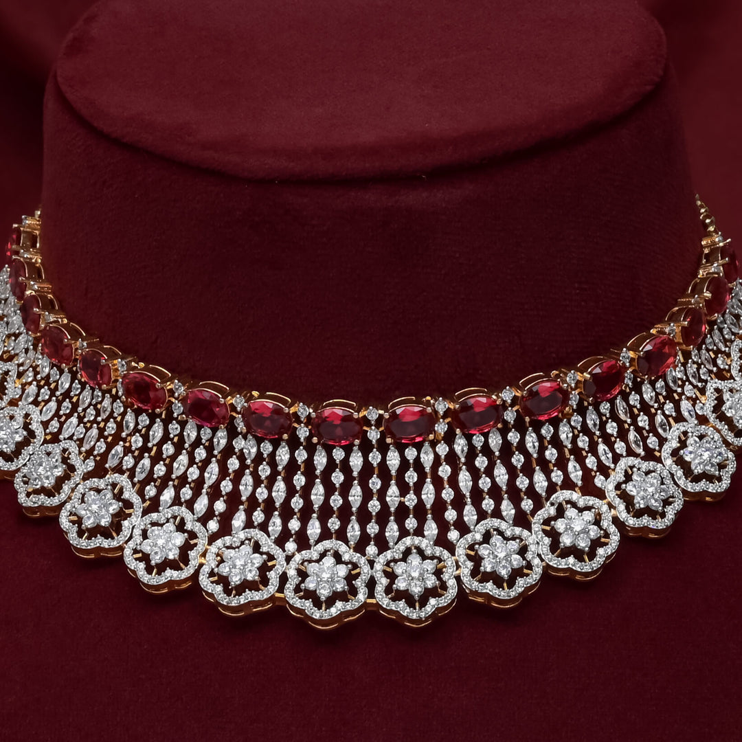 CZ Ruby Choker