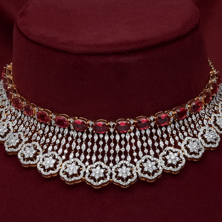 CZ Ruby Choker