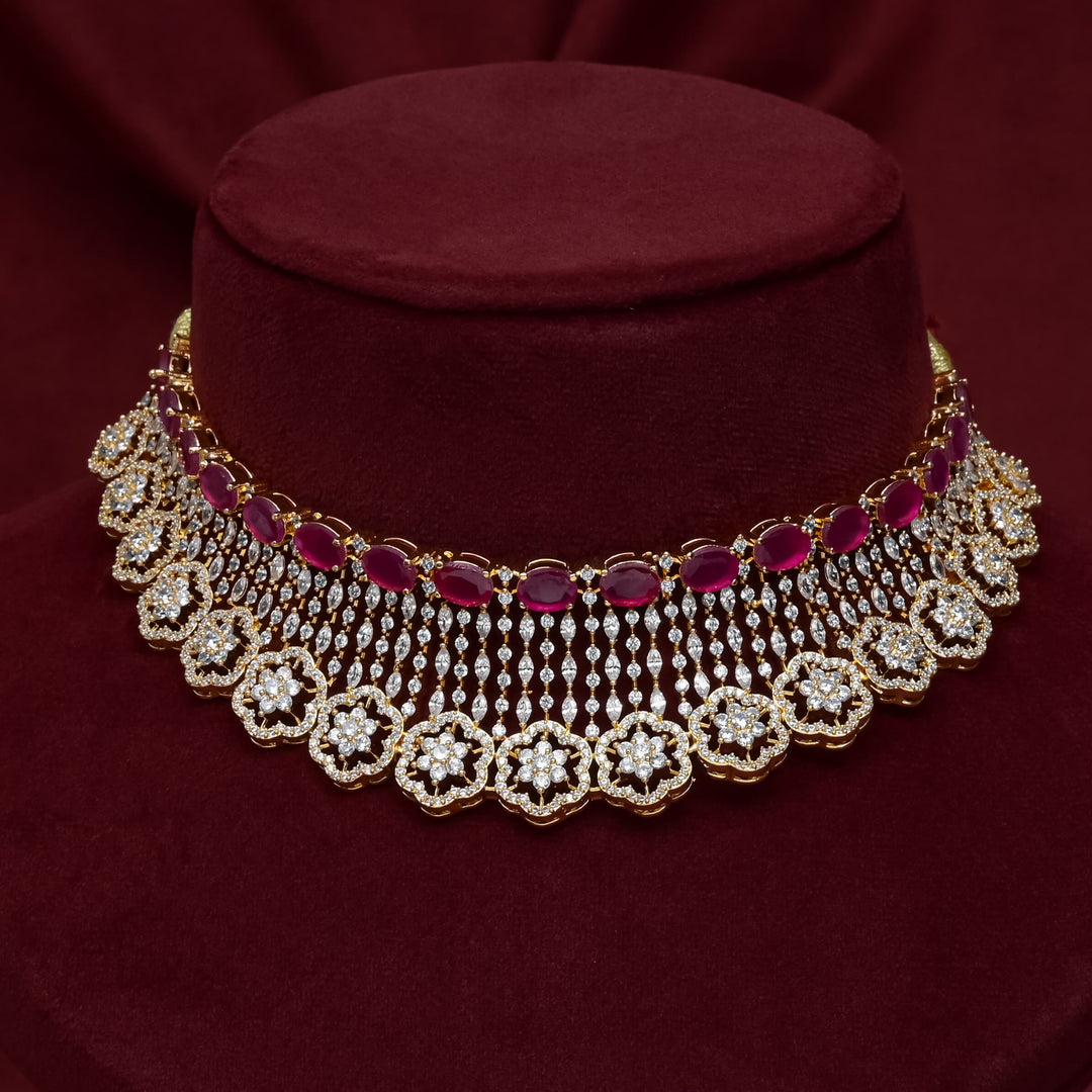 CZ Ruby Choker