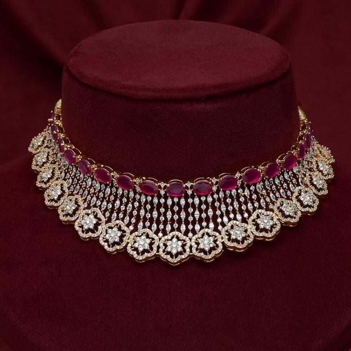 CZ Ruby Choker