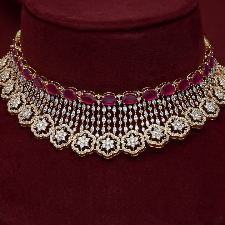 CZ Ruby Choker