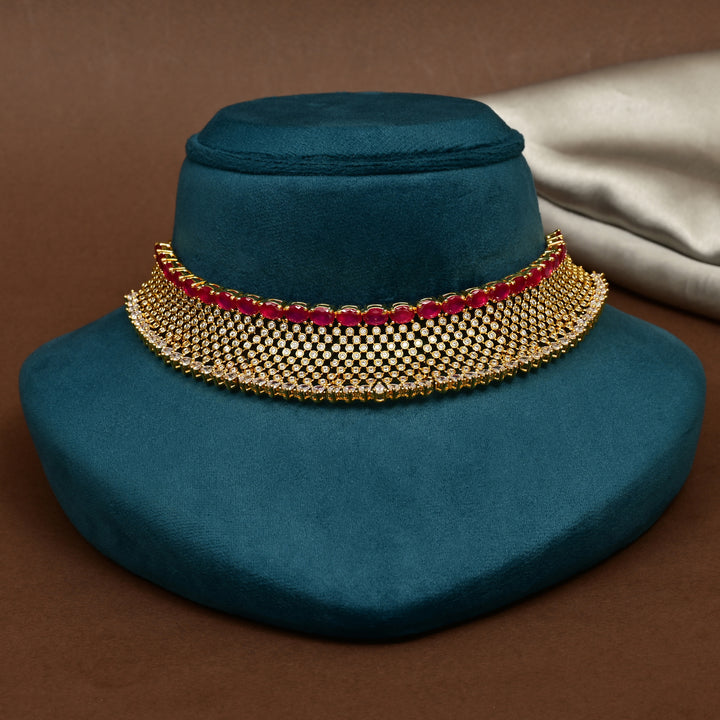 CZ Ruby Choker
