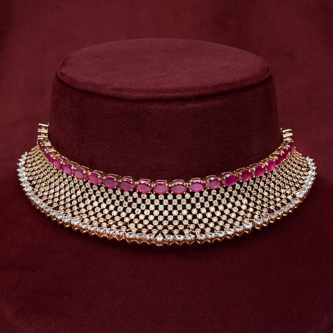 CZ Ruby Choker