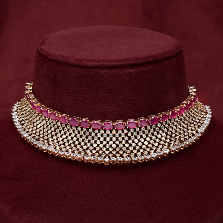 CZ Ruby Choker