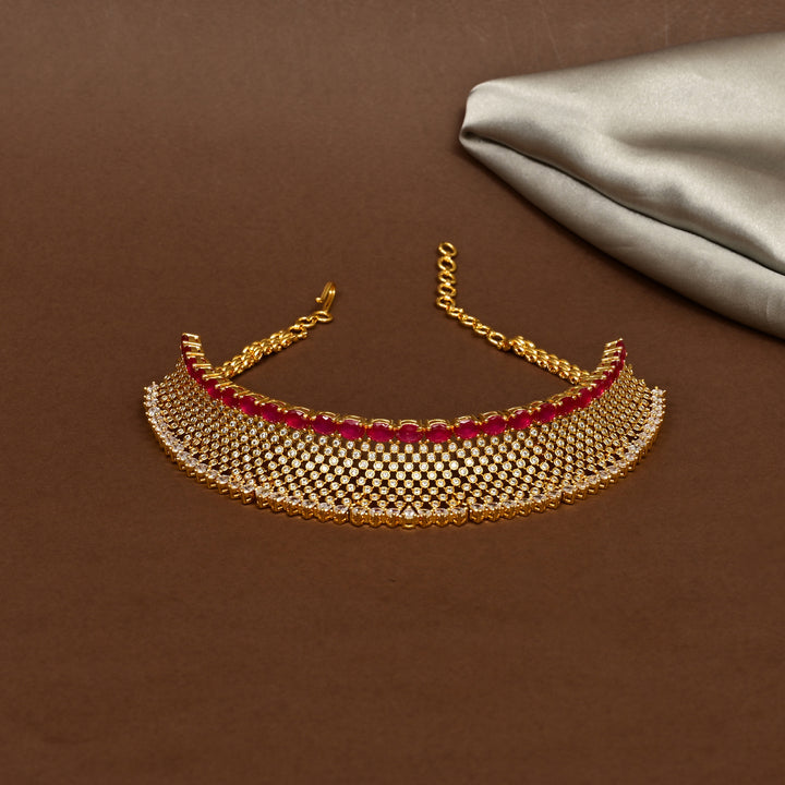 CZ Ruby Choker