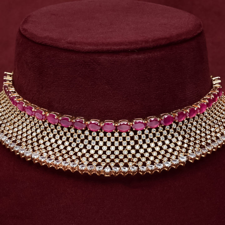 CZ Ruby Choker