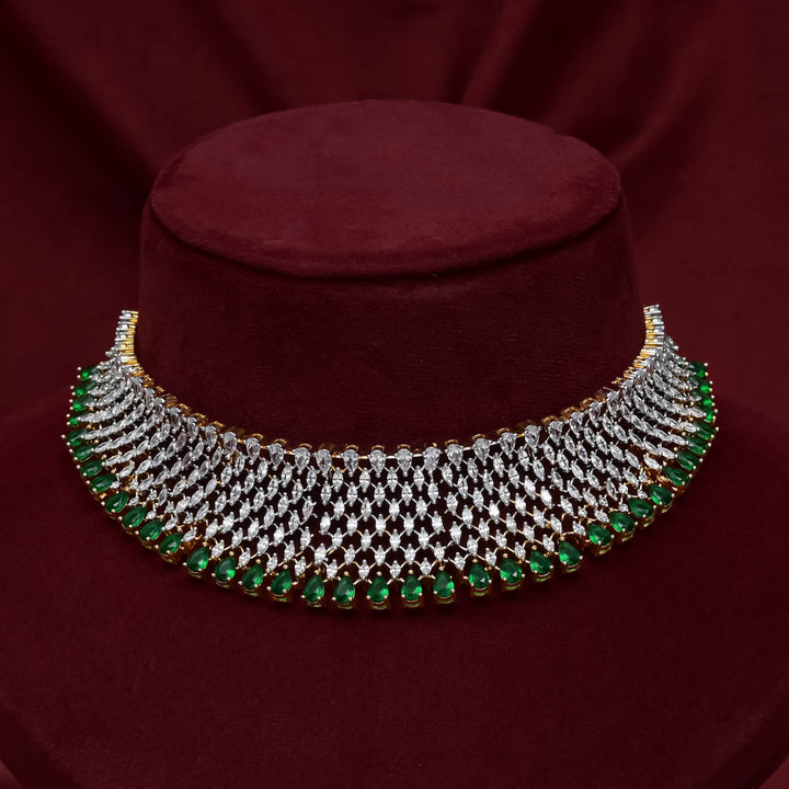 CZ Emerald Choker