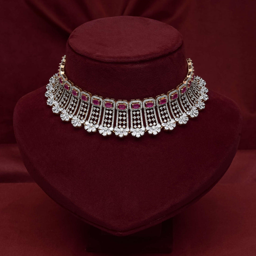 CZ Ruby Choker