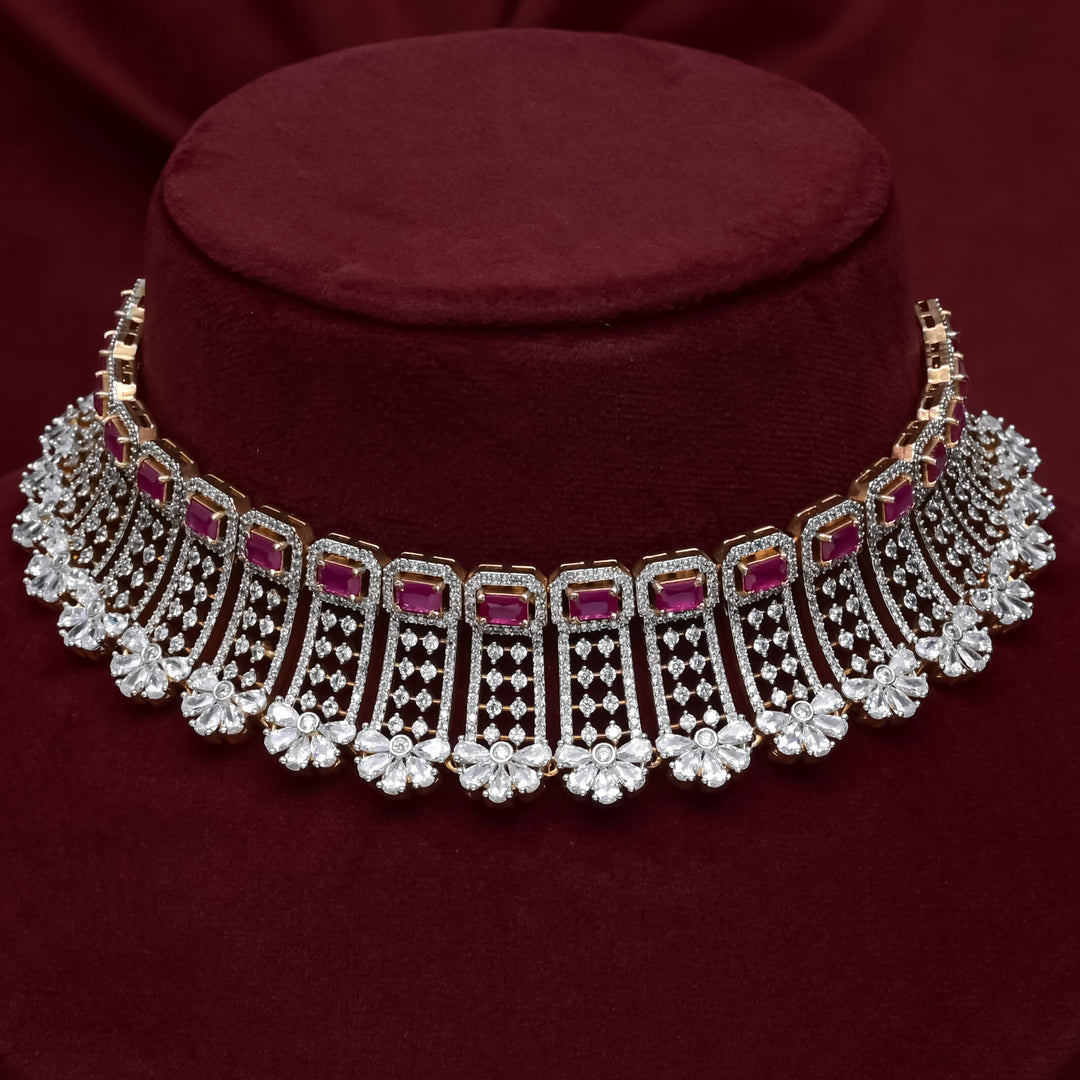 CZ Ruby Choker