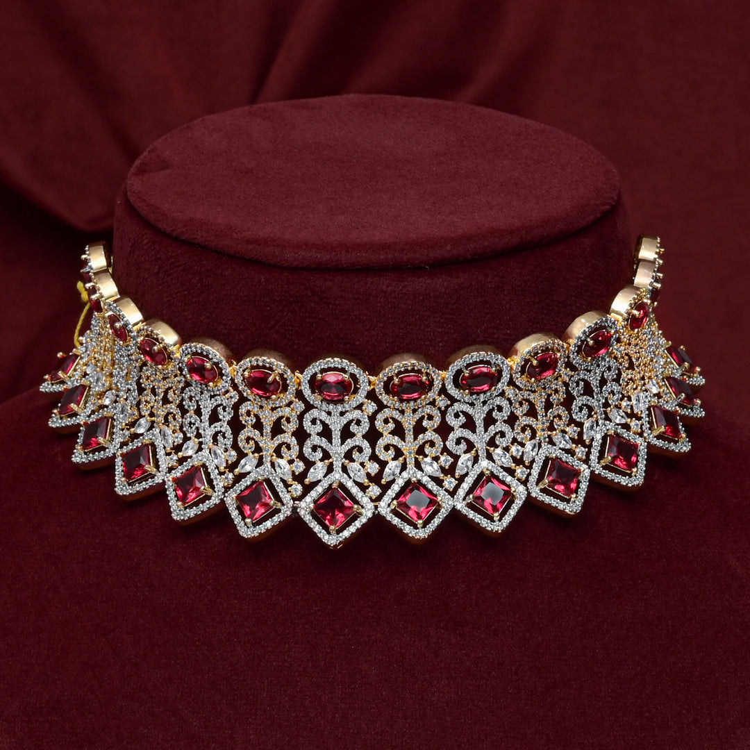 CZ Ruby Choker