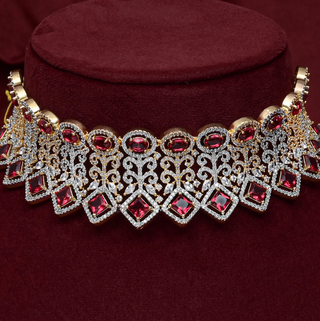 CZ Ruby Choker