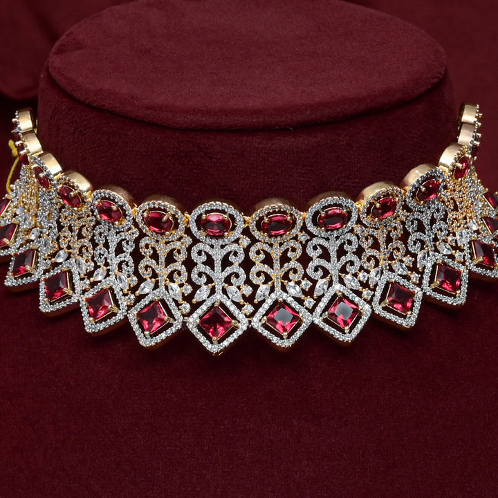 CZ Ruby Choker