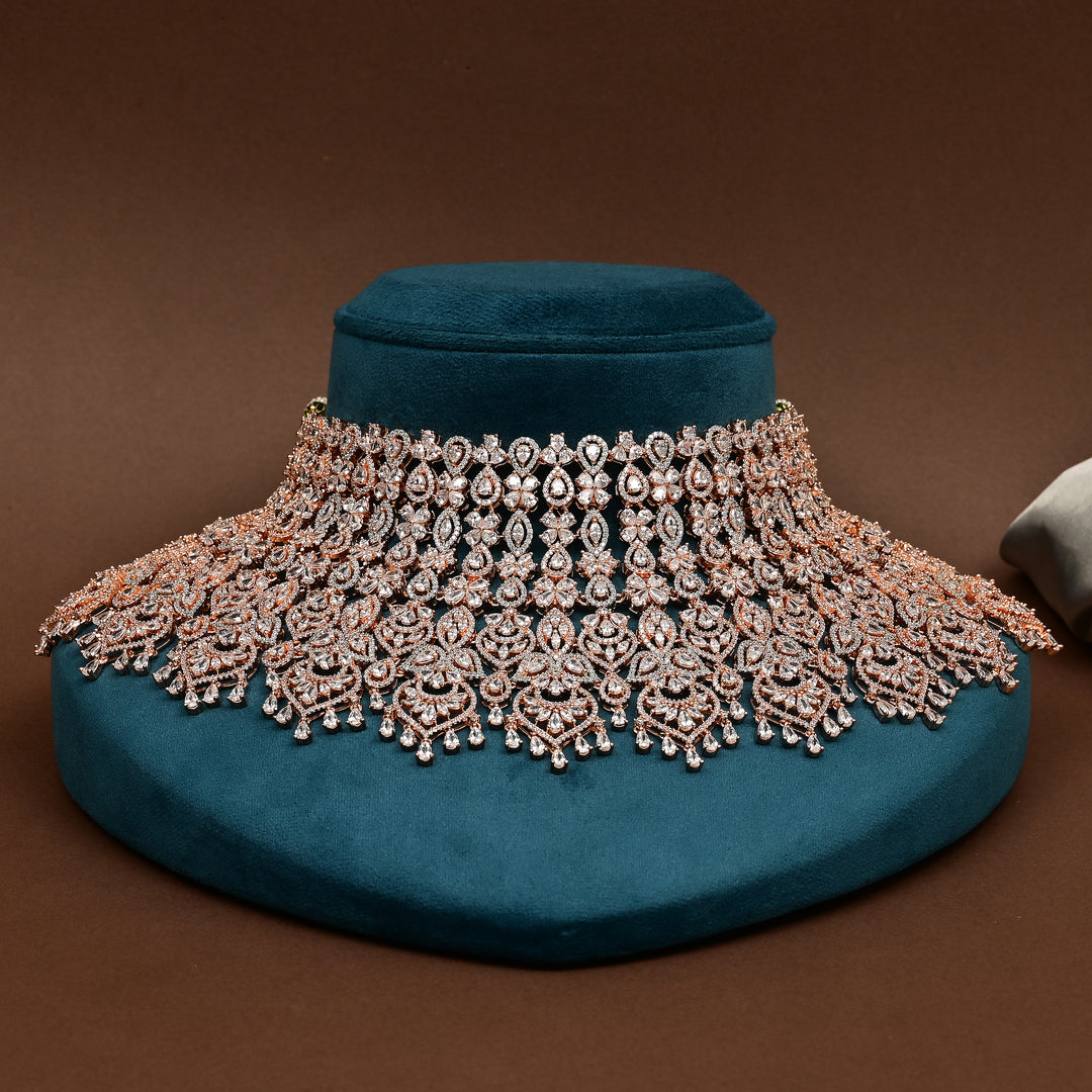 CZ Bridal Choker