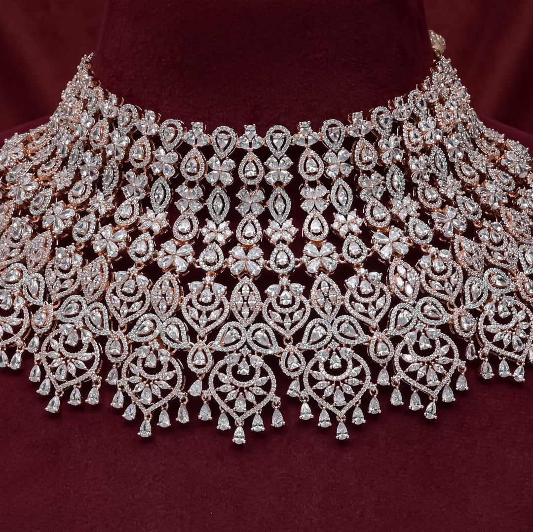 CZ Bridal Choker