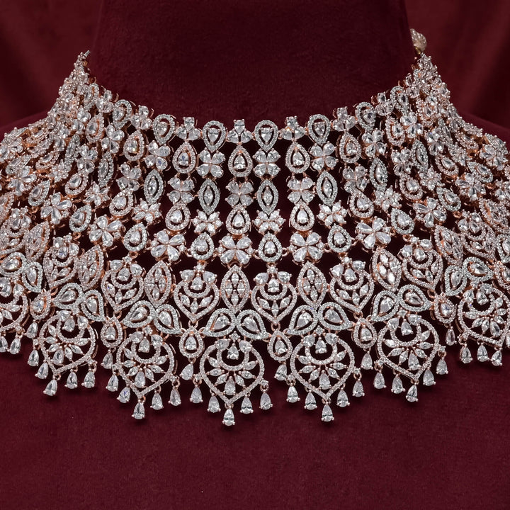 CZ Bridal Choker