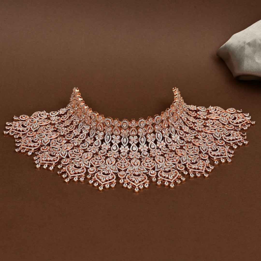 CZ Bridal Choker