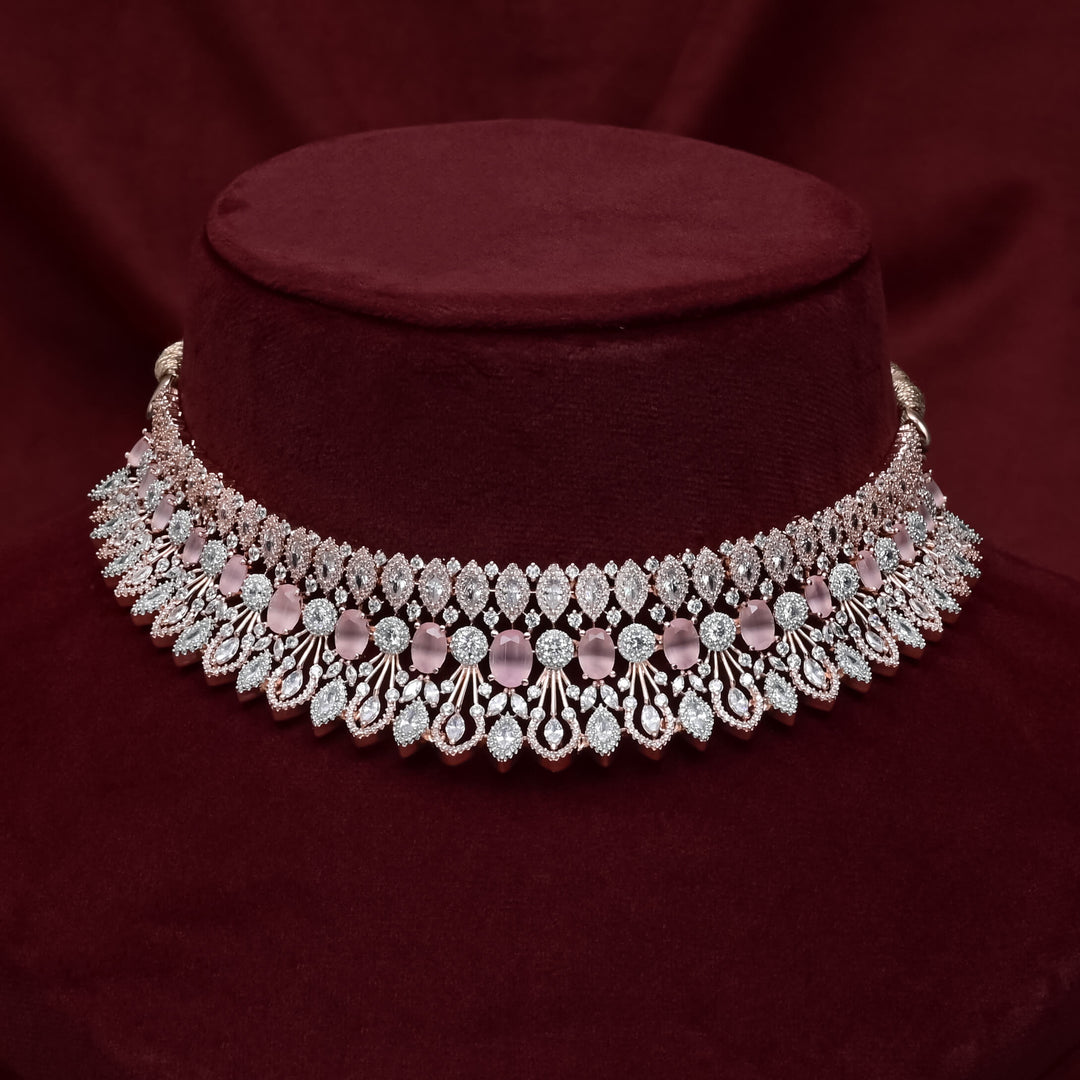 CZ Pink Choker