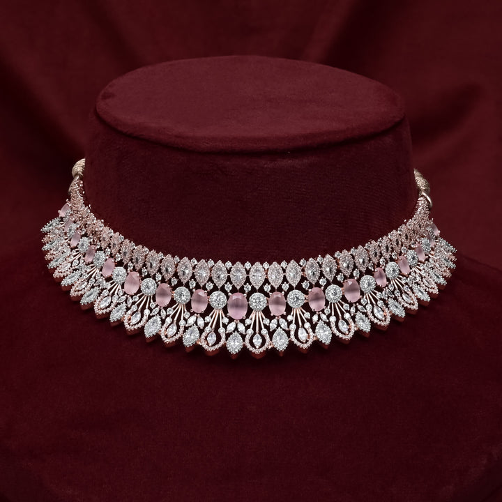 CZ Pink Choker