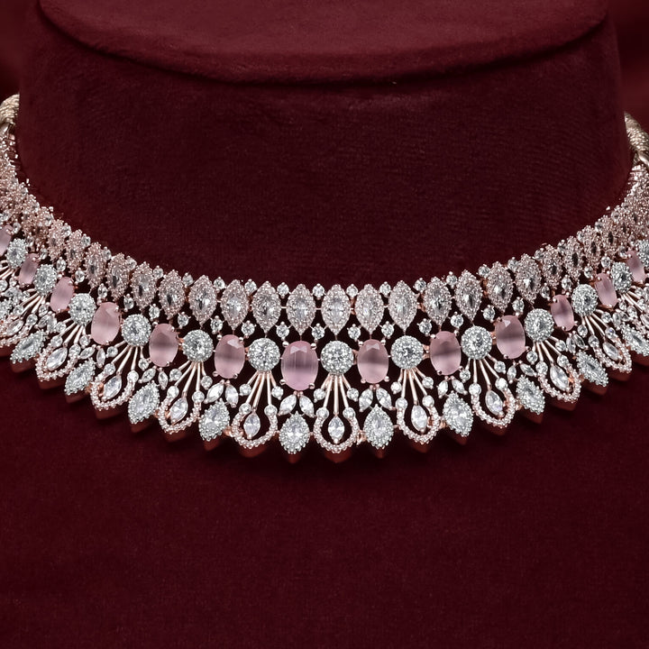 CZ Pink Choker
