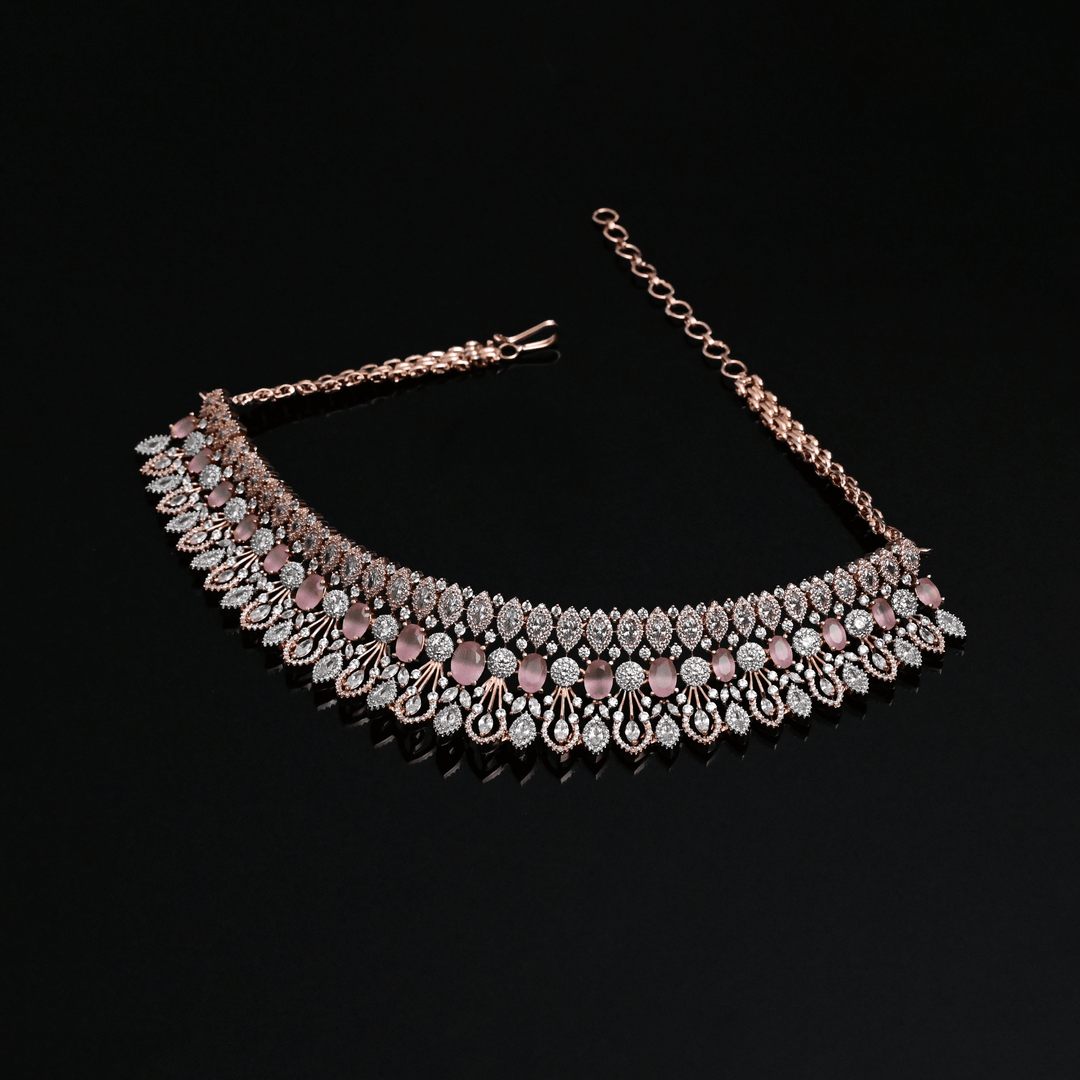 CZ Pink Choker