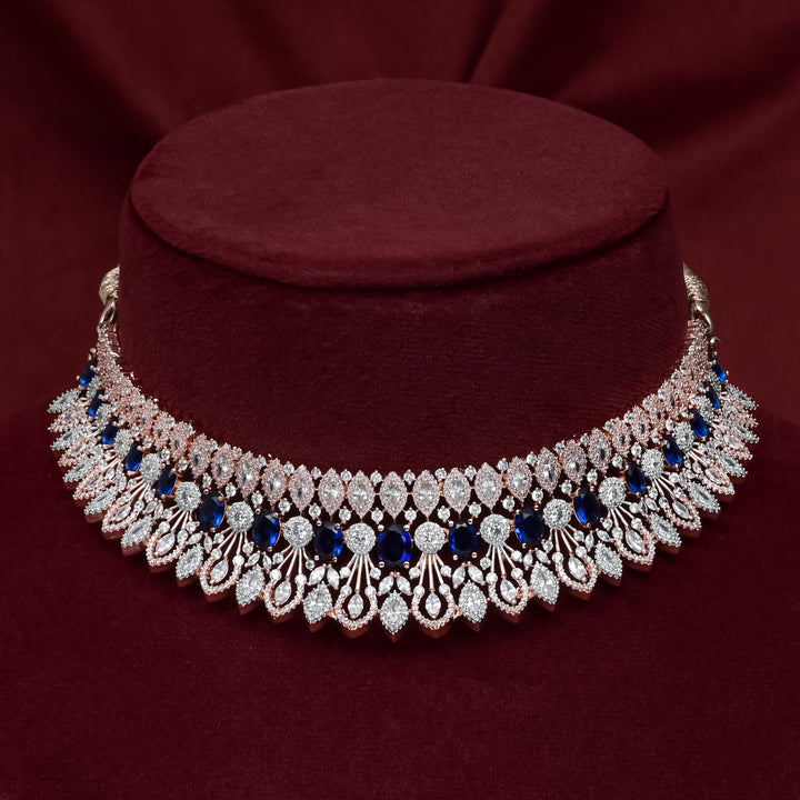 CZ Sapphire Choker