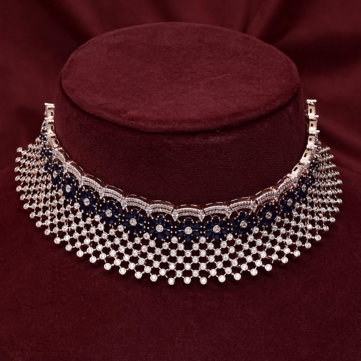 CZ Sapphire Choker