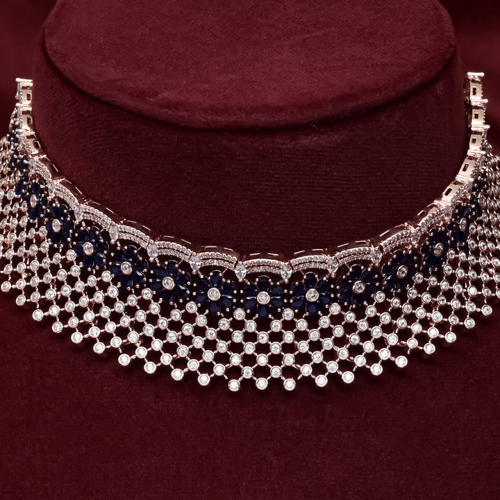 CZ Sapphire Choker