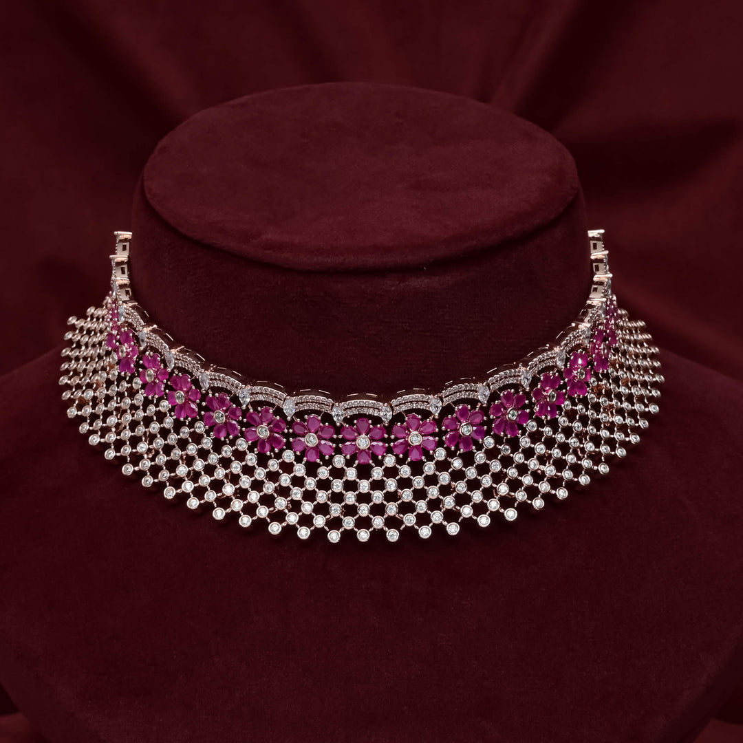 CZ Ruby Choker