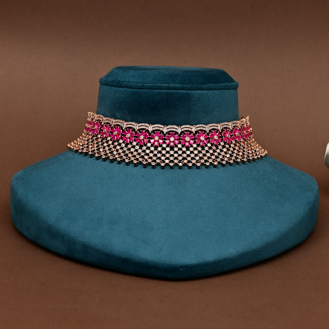 CZ Ruby Choker