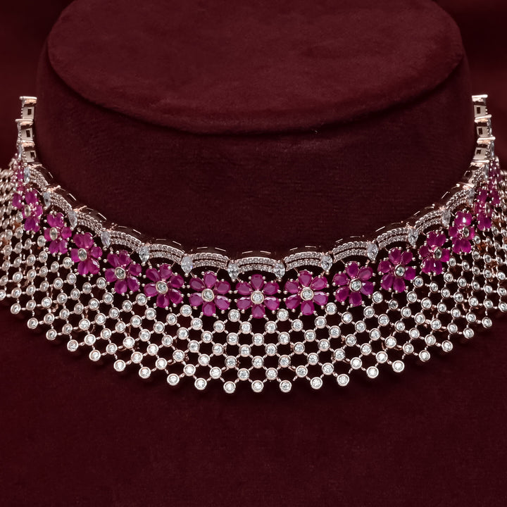 CZ Ruby Choker