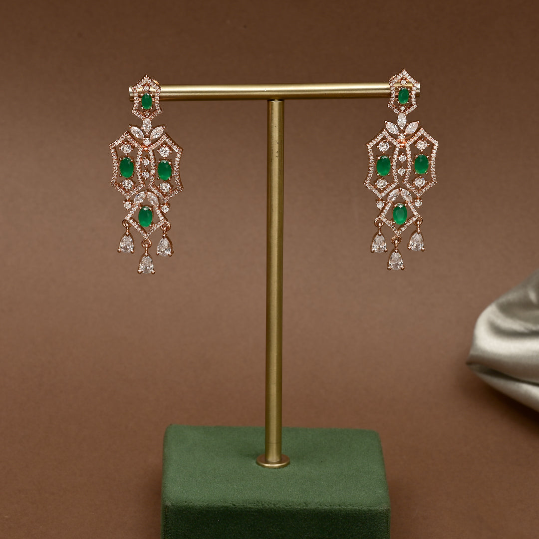 CZ Emerald Choker