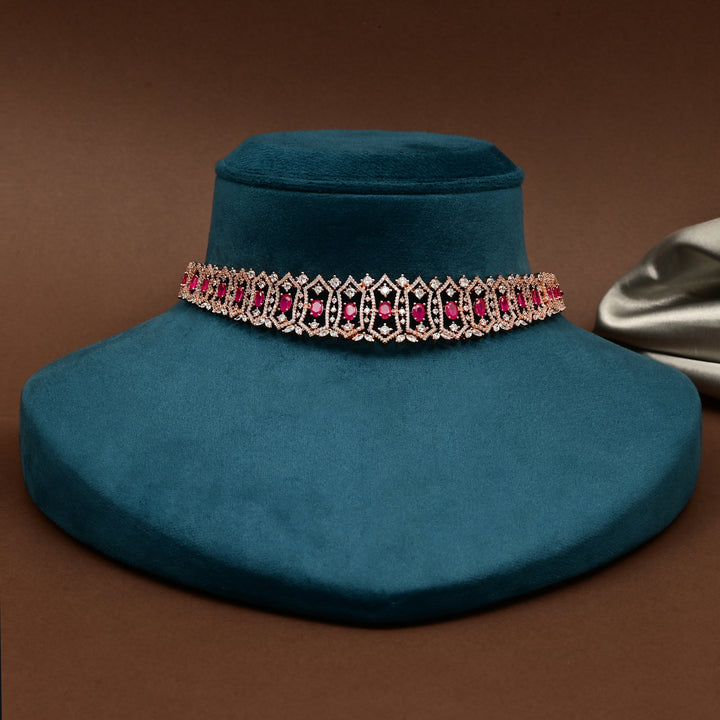 CZ Ruby Choker