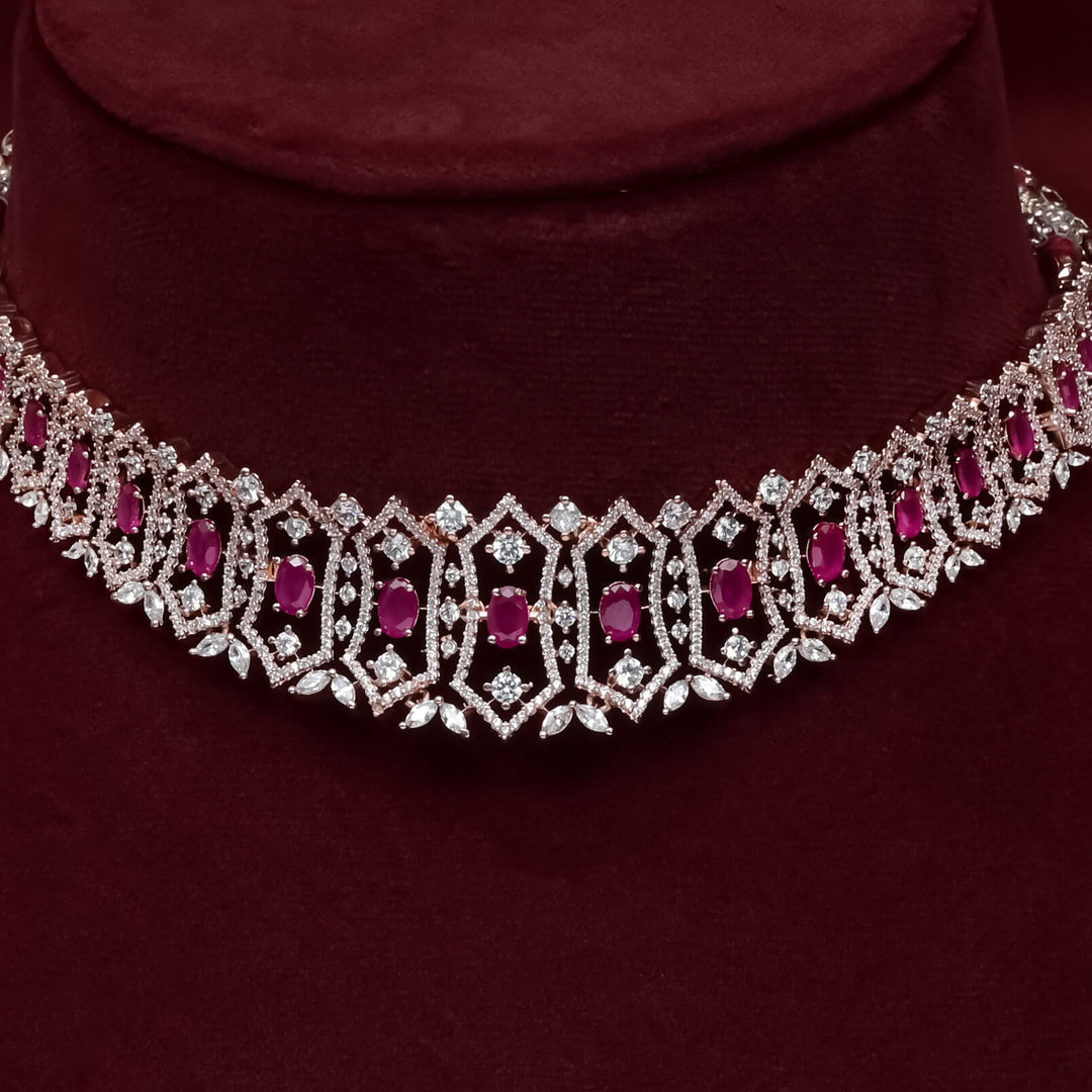 CZ Ruby Choker