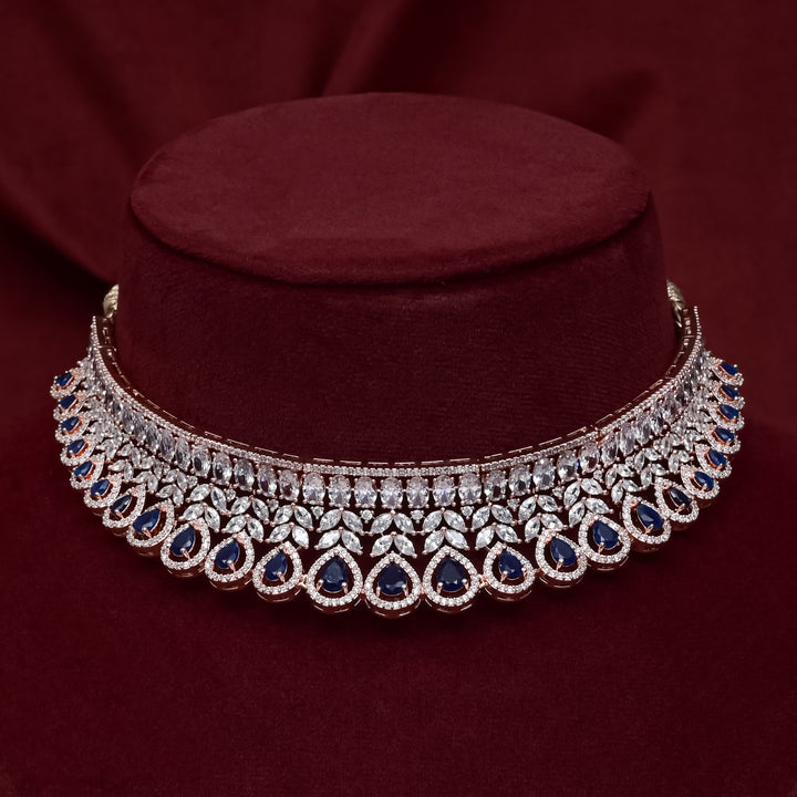 CZ Sapphire Choker