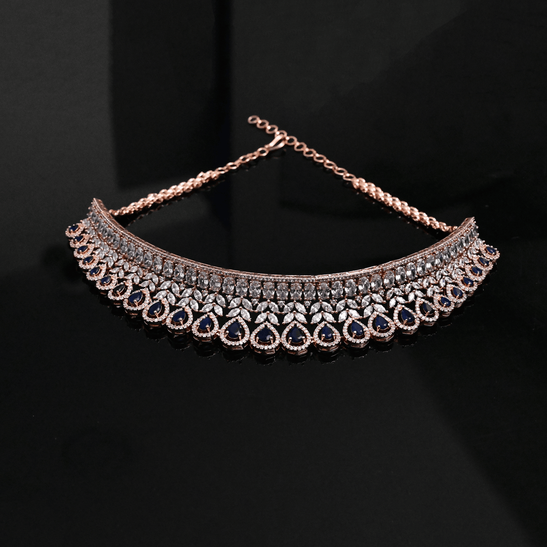CZ Sapphire Choker