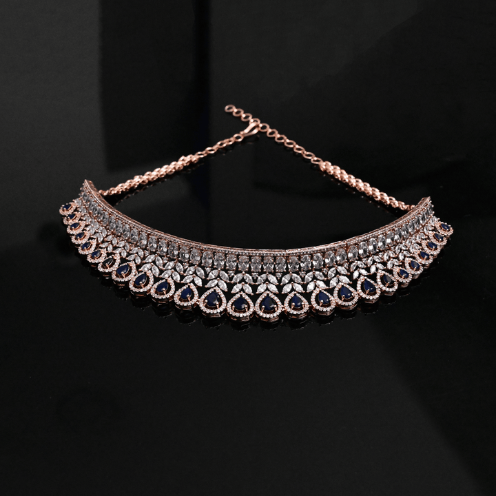 CZ Sapphire Choker