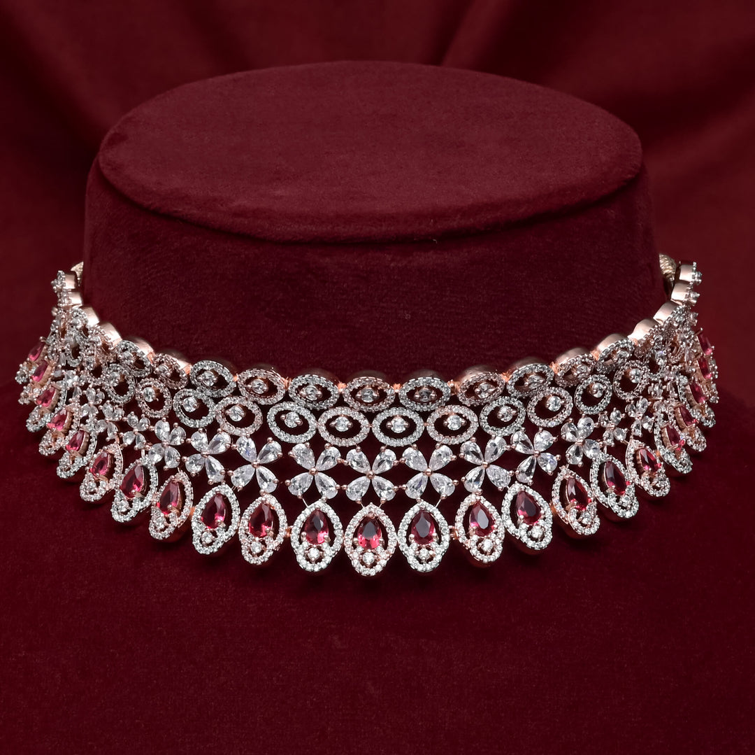 CZ Ruby Choker