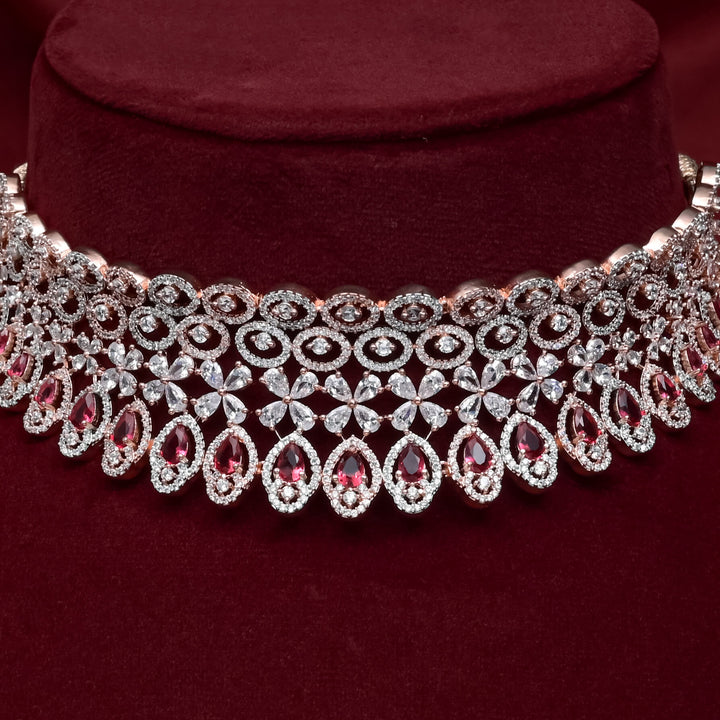 CZ Ruby Choker