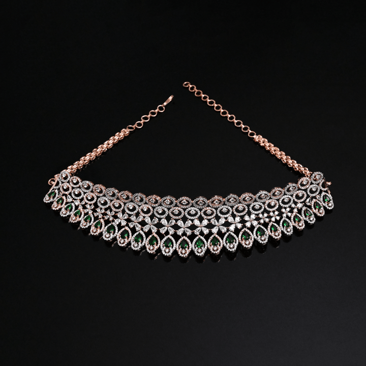 CZ Emerald Choker