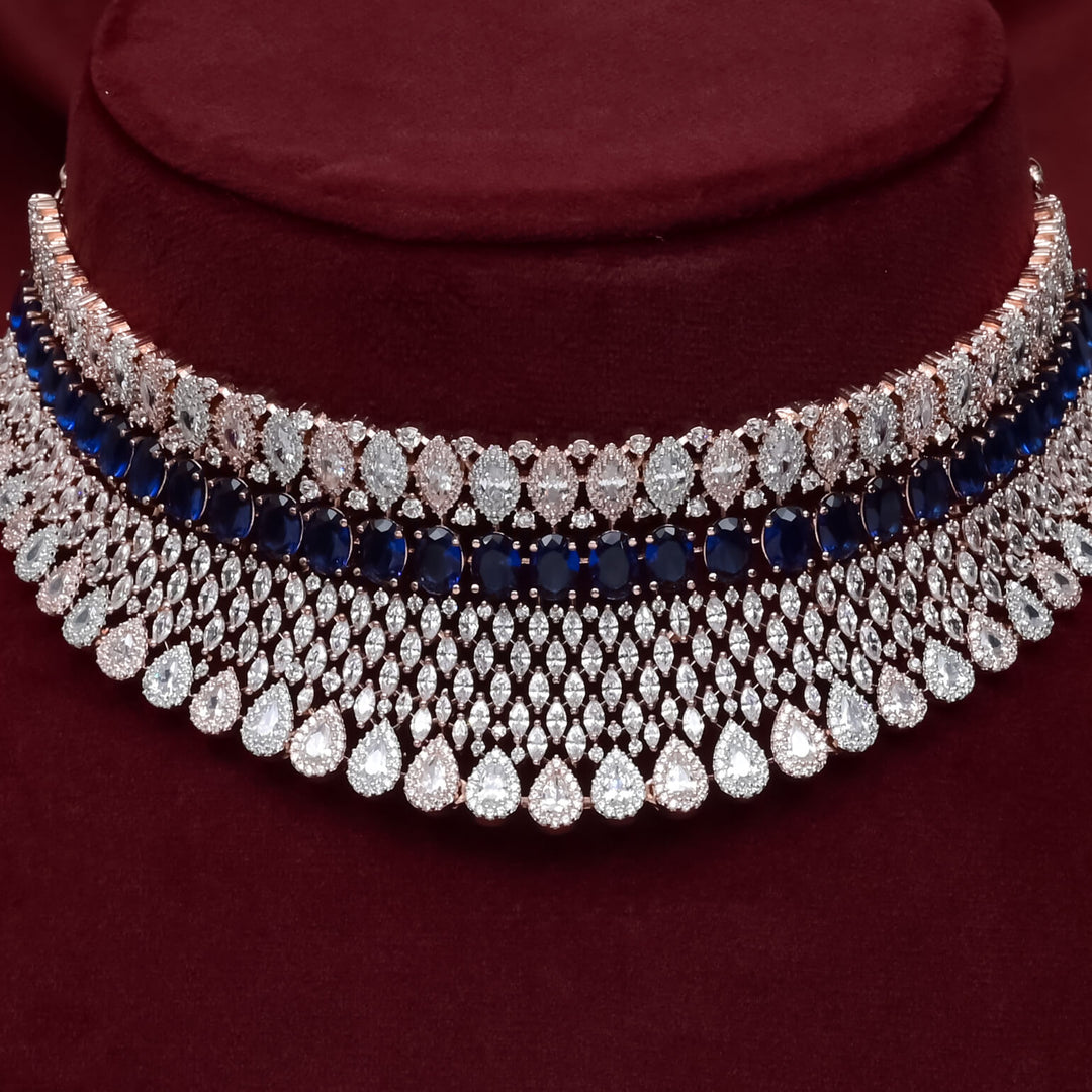 CZ Sapphire Choker