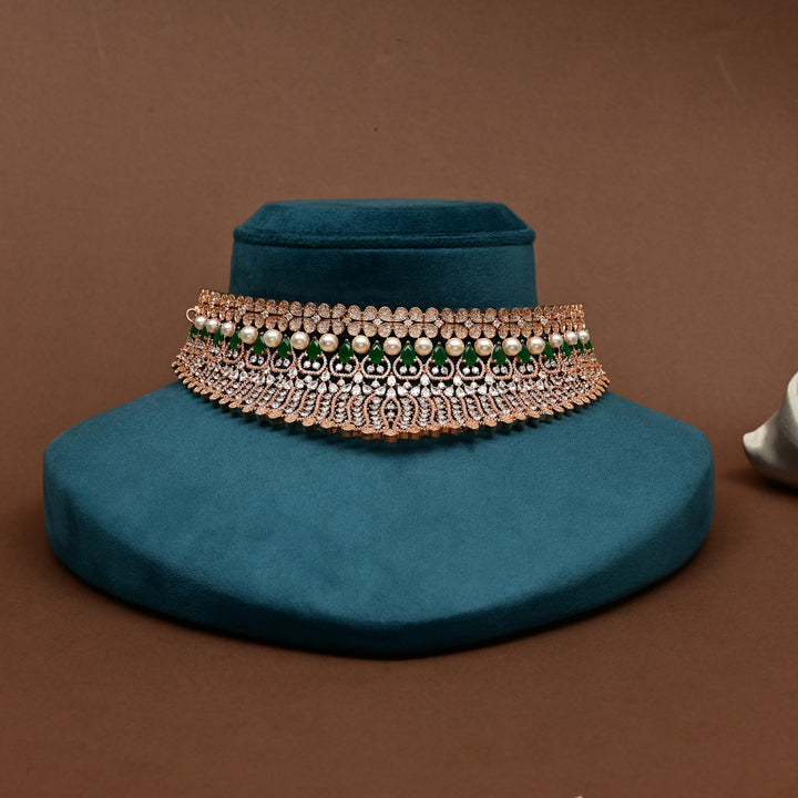 CZ Emerald Choker
