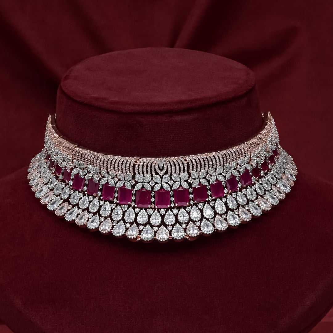 CZ Ruby Choker