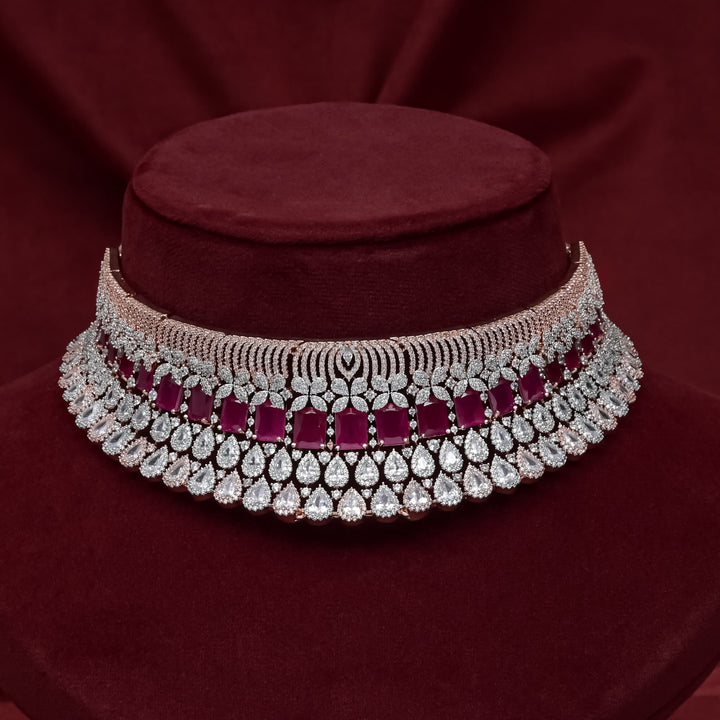 CZ Ruby Choker