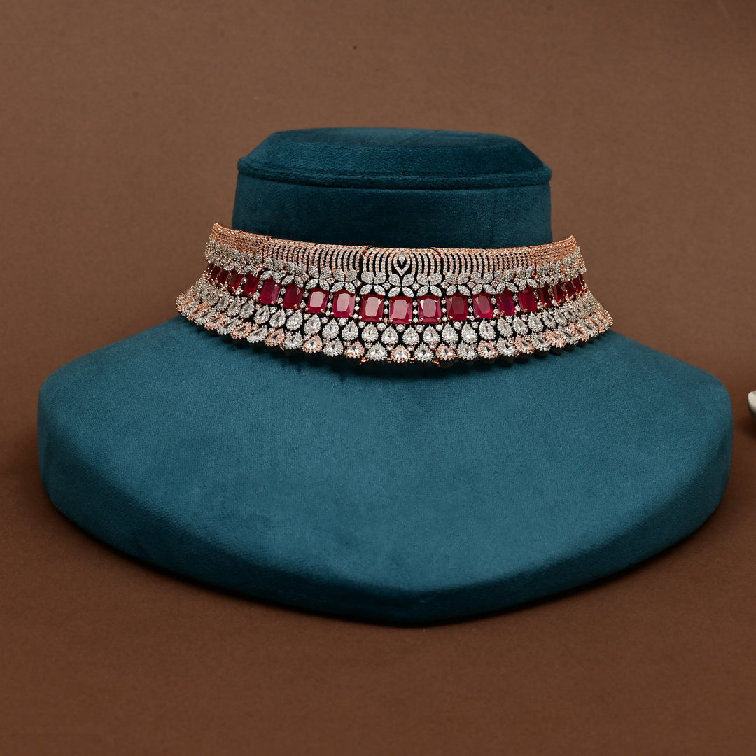 CZ Ruby Choker