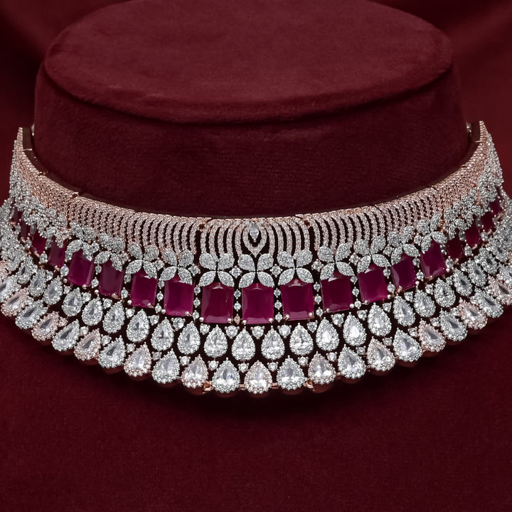 CZ Ruby Choker
