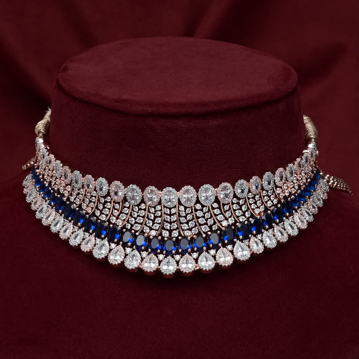 CZ Sapphire Choker