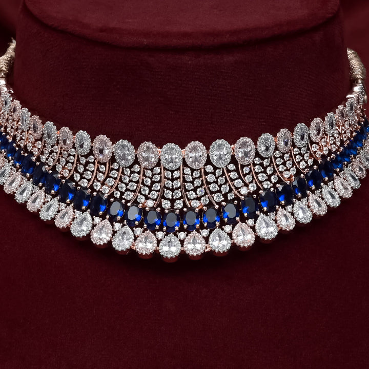 CZ Sapphire Choker