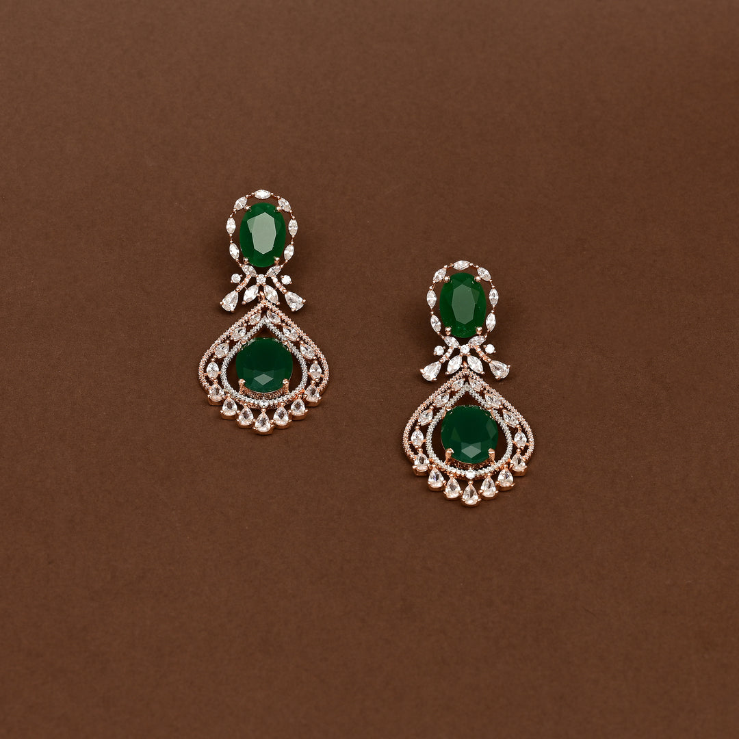 CZ Emerald Choker