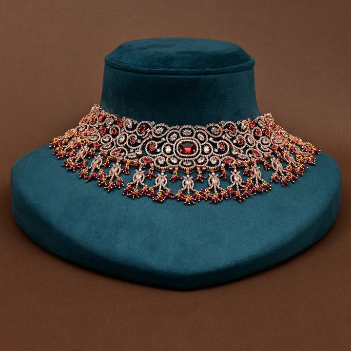CZ Ruby Choker