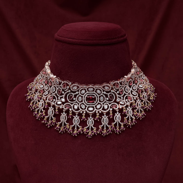 CZ Ruby Choker